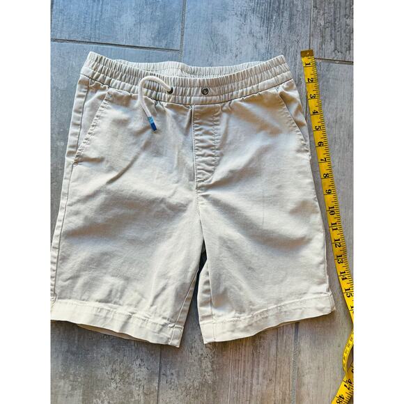 Gap Kids Boy Easy Pull On Shorts Khaki Tan Chino Everyday Casual School L 10-11. - Picture 4 of 7